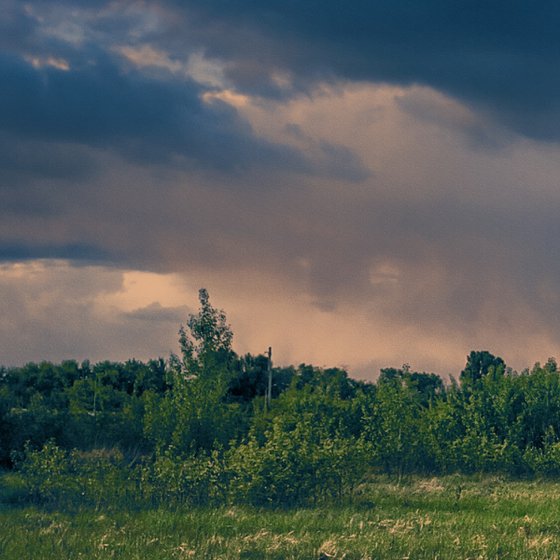 The road to the storm.