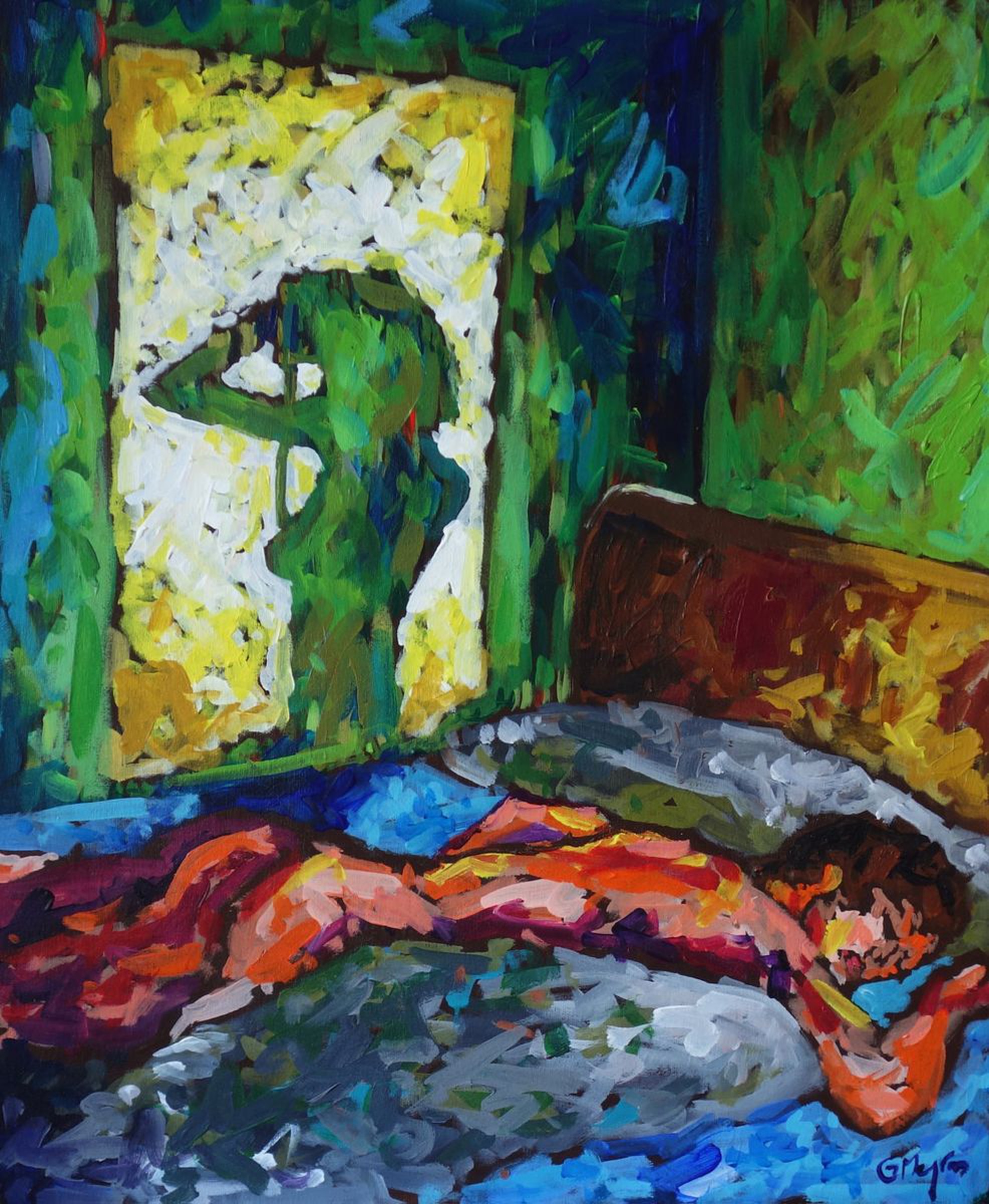 Polaroid Acrylic Painting By Guillermo Mejias Artfinder
