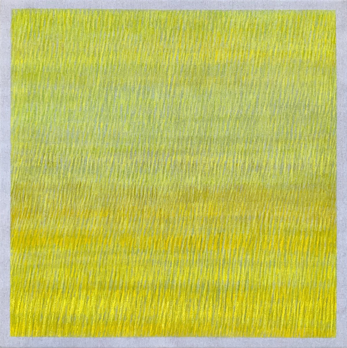 Abstract Painting By Malgorzata Krakowiak, 28 X 28", Sublimat N*152, Original Artwork