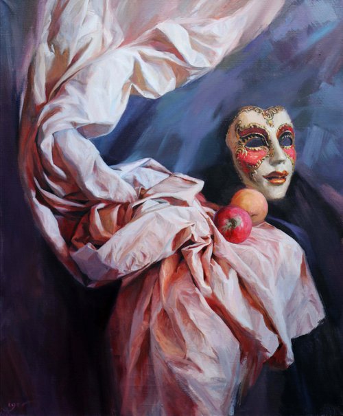 Still Life with a Mask by Igor Viksh