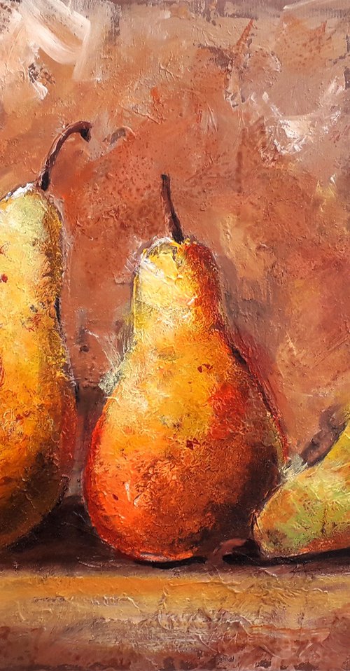 Ripe pears by Alexander Zhilyaev
