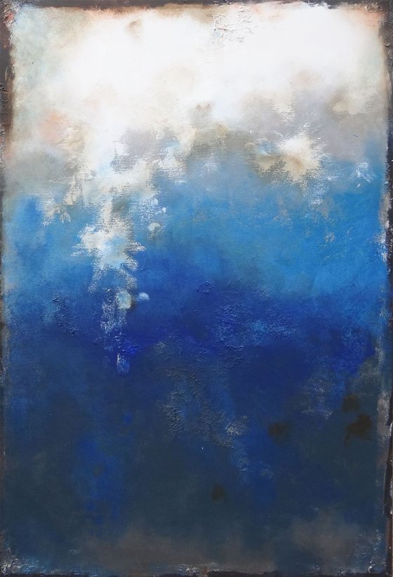 blue frontier (120 x 80 cm)