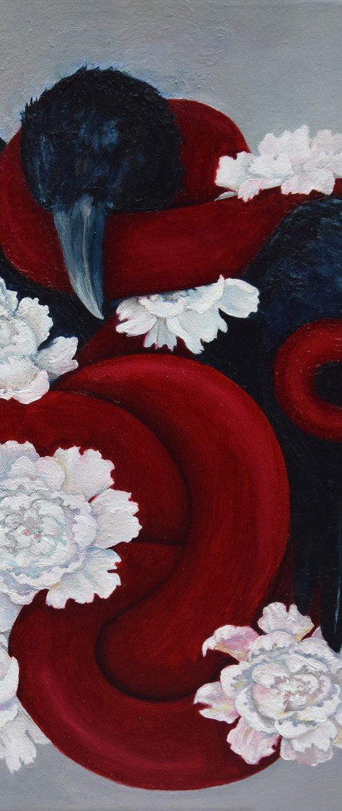 Bird and Snake by Olga Filatow