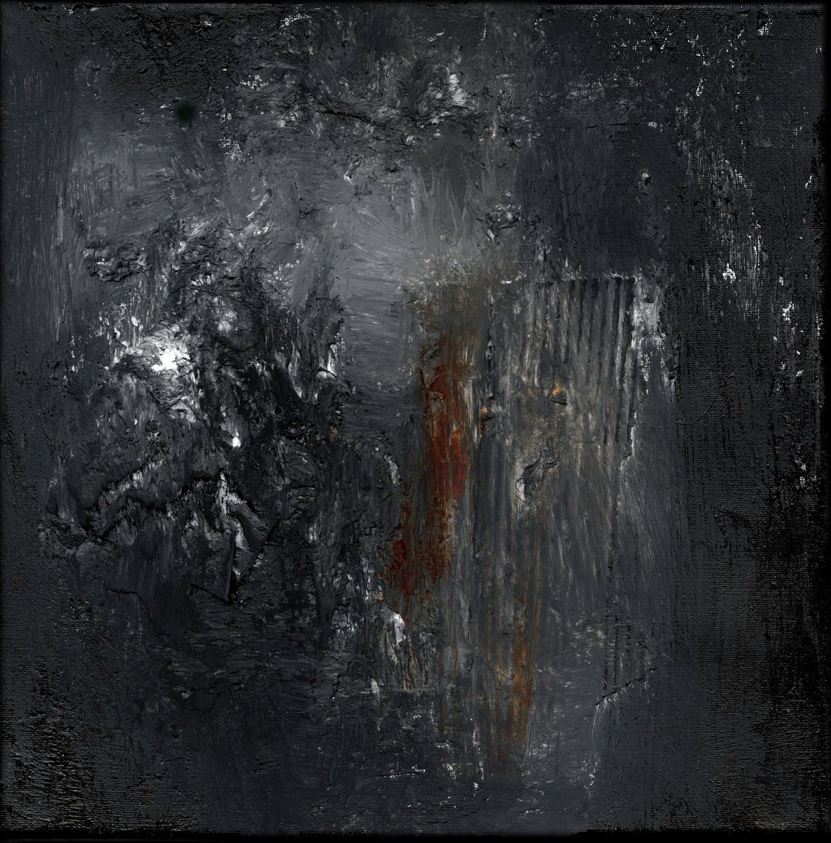 Abstract Painting By Kathy Morton Stanion, 12 X 12", Magical Incantations 5, Original Artwork