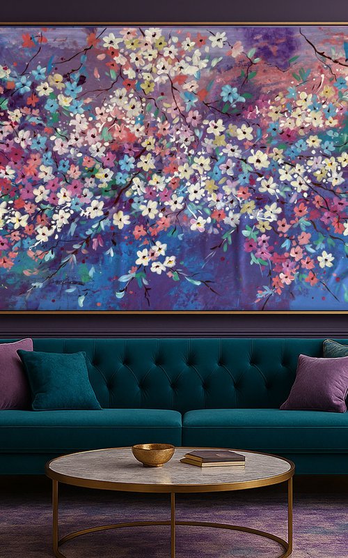 Cherry blossoms by Alexandra Dobreikin