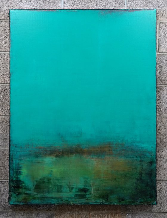 Serene In Green (36x48in)