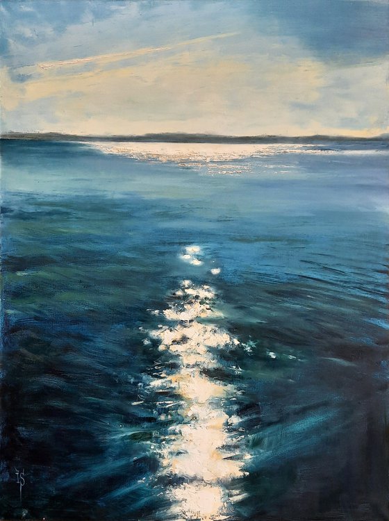 Distant shore