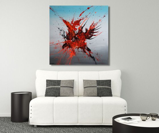 Emotional Release V (Spirits Of Skies 064048) - 80 x 80 cm - XL (32 x 32 inches)