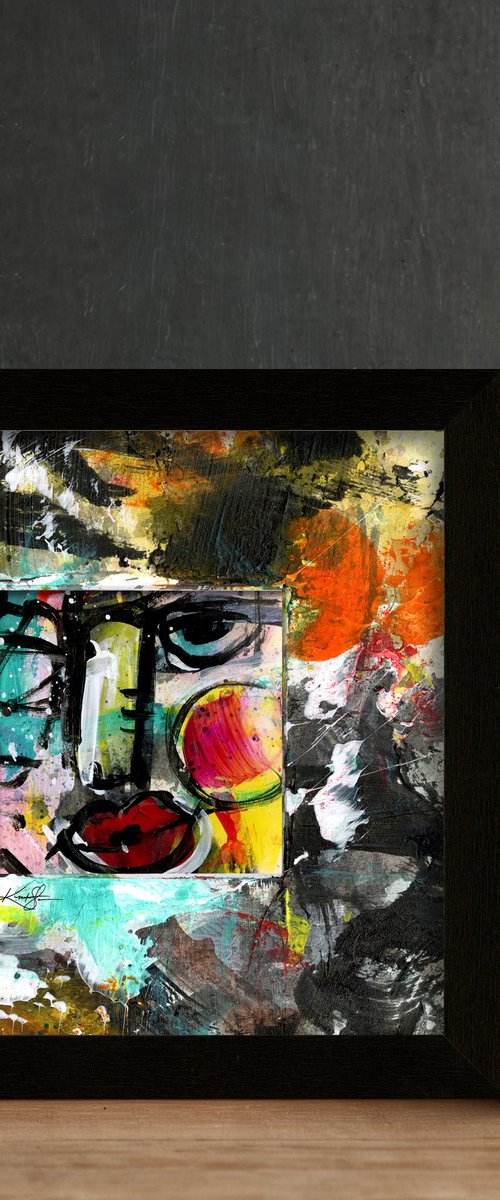 Funky Face 52 by Kathy Morton Stanion