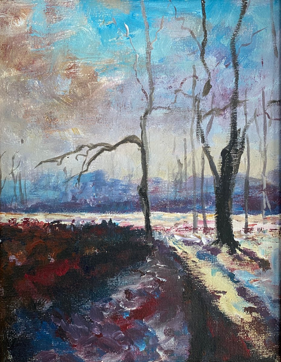 Winter Trees by Teresa Tanner