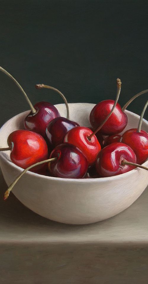 Cherries by Albert Kechyan