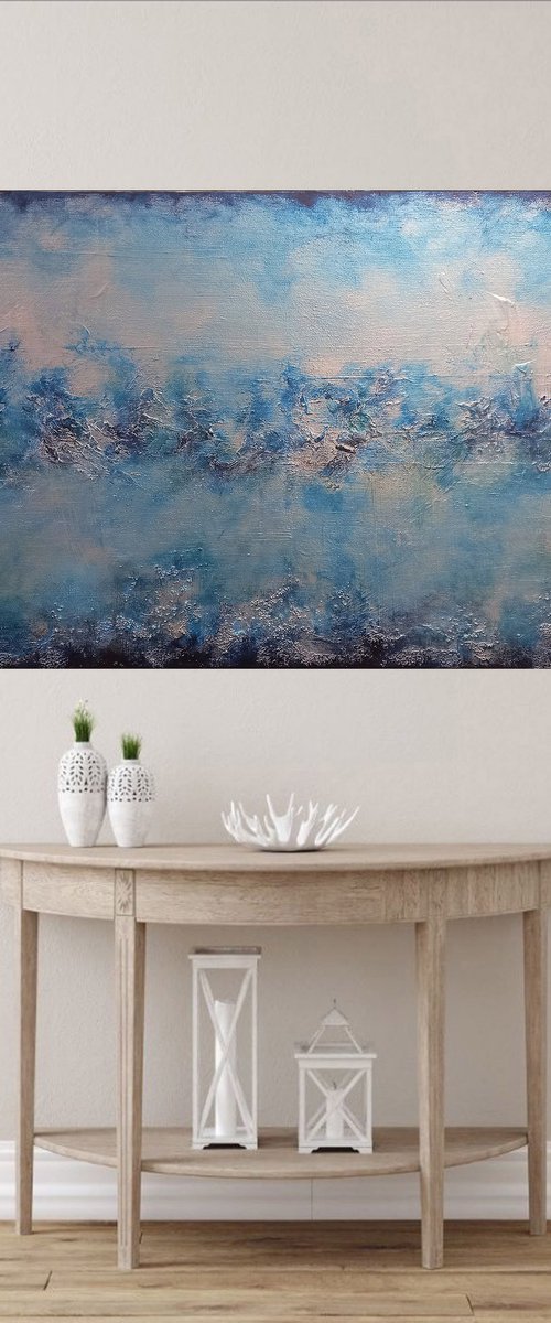 Blue Bay Textured by Susan Wooler