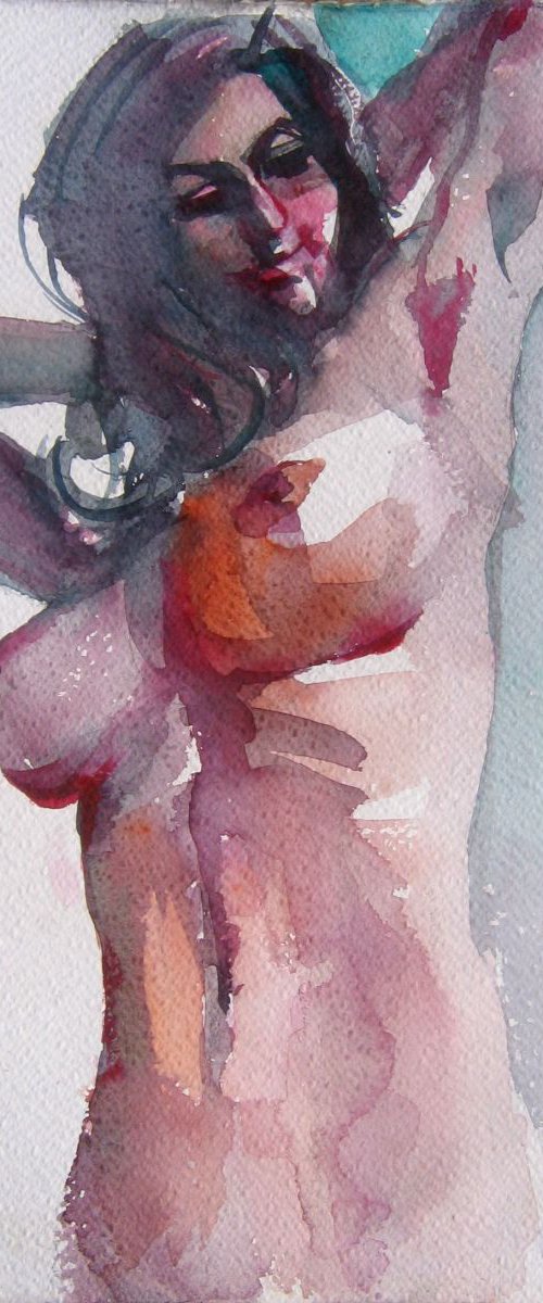 nude by Goran Žigolić Watercolors