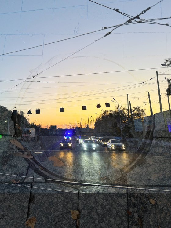 Photocollage Night Cityscape