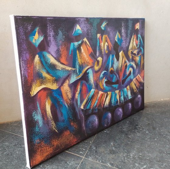 Music from Africa, Musical painting