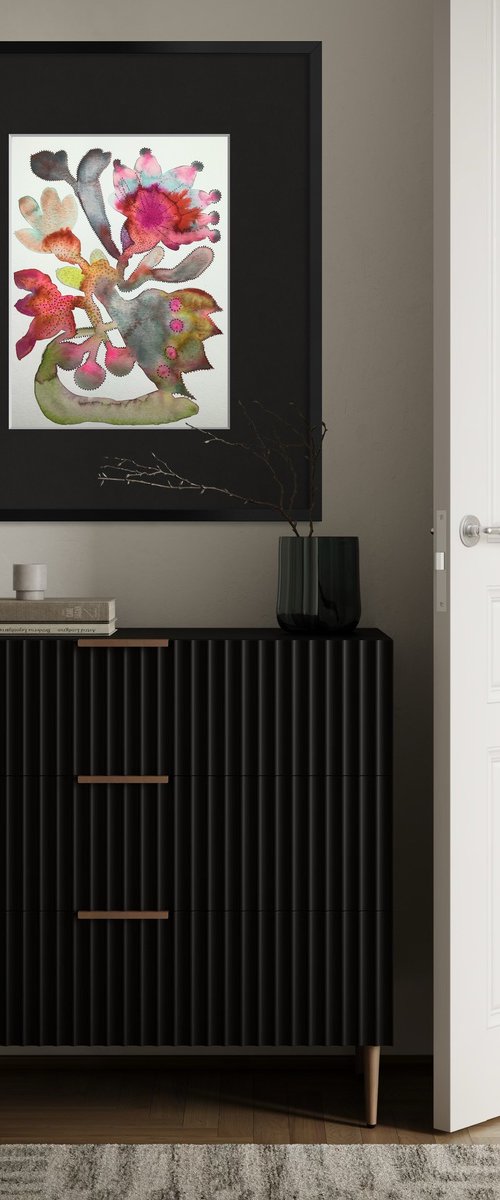 ABSTRACT FLOWERS by Eva Fialka