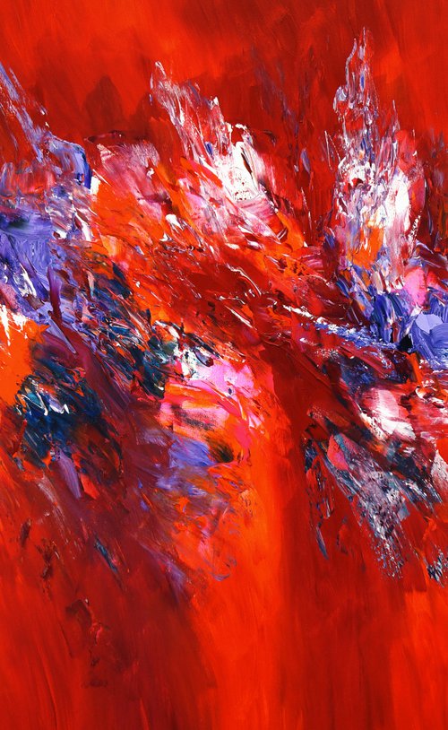 Lavender Red XL 1 by Peter Nottrott