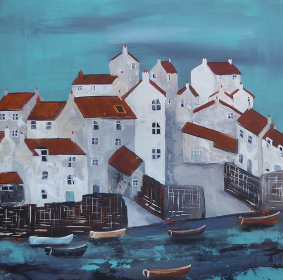 Staithes, boats