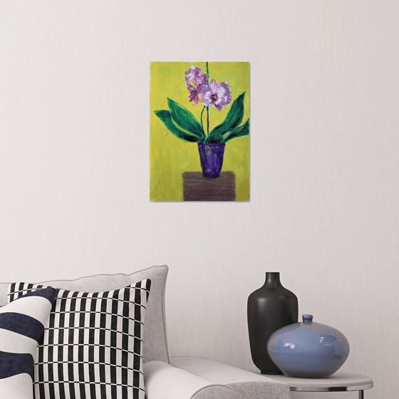 Orchid I /  ORIGINAL PAINTING