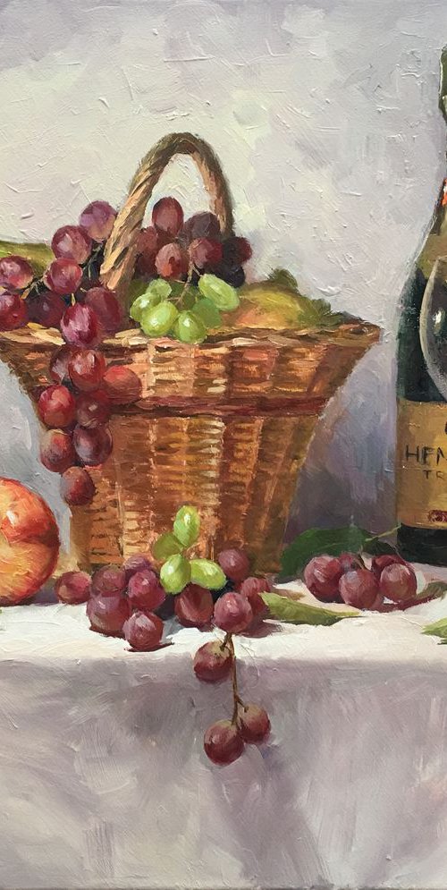 A Basket of Fruit by Ling Strube