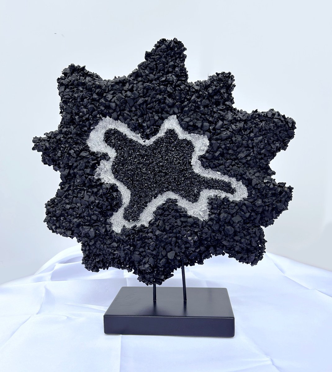 Abstract Sculpture By Alexandra Dobreikin, 14 X 15, Unknown Star, Original Artwork