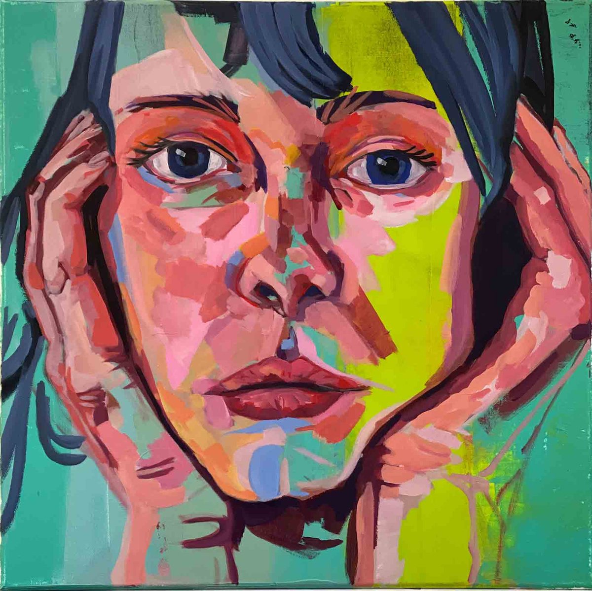 Amelie By Ulli Schmitt, 24 X 24, Artwork For Sale On Artfinder