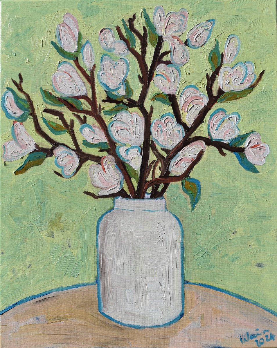 Magnolias by Kirsty Wain