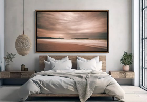 Tuscan shore at dusk