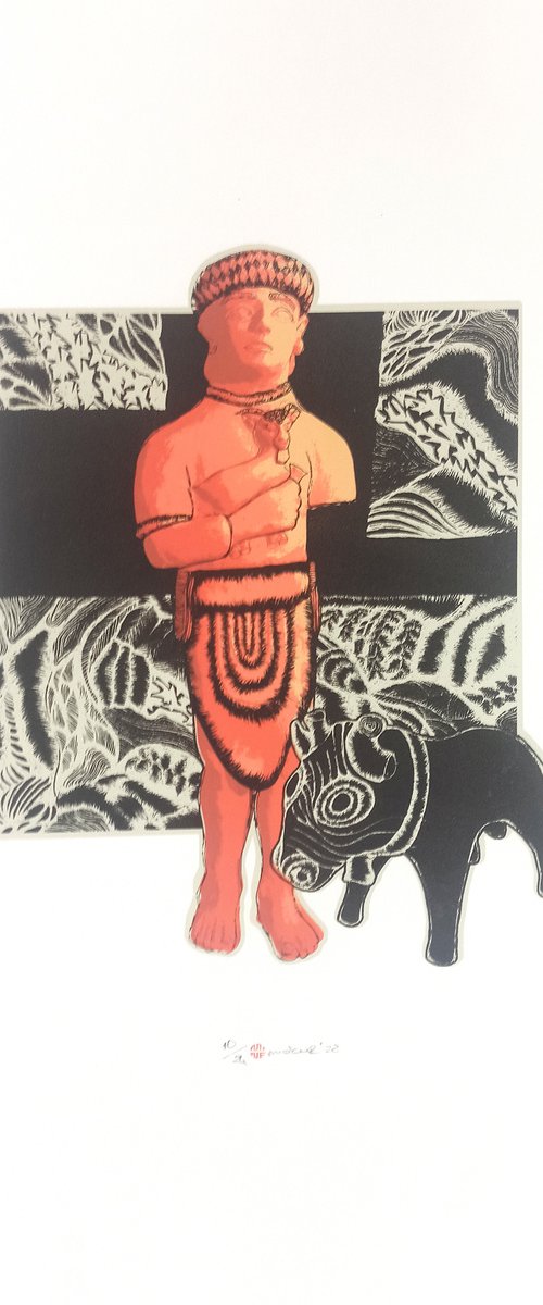 Archaic Period Figurine; Offering by Mine Okur