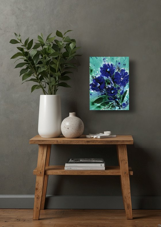 Blooms Of Blue