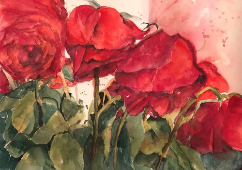 Red Roses for a Blue Lady by Bronwen Jones