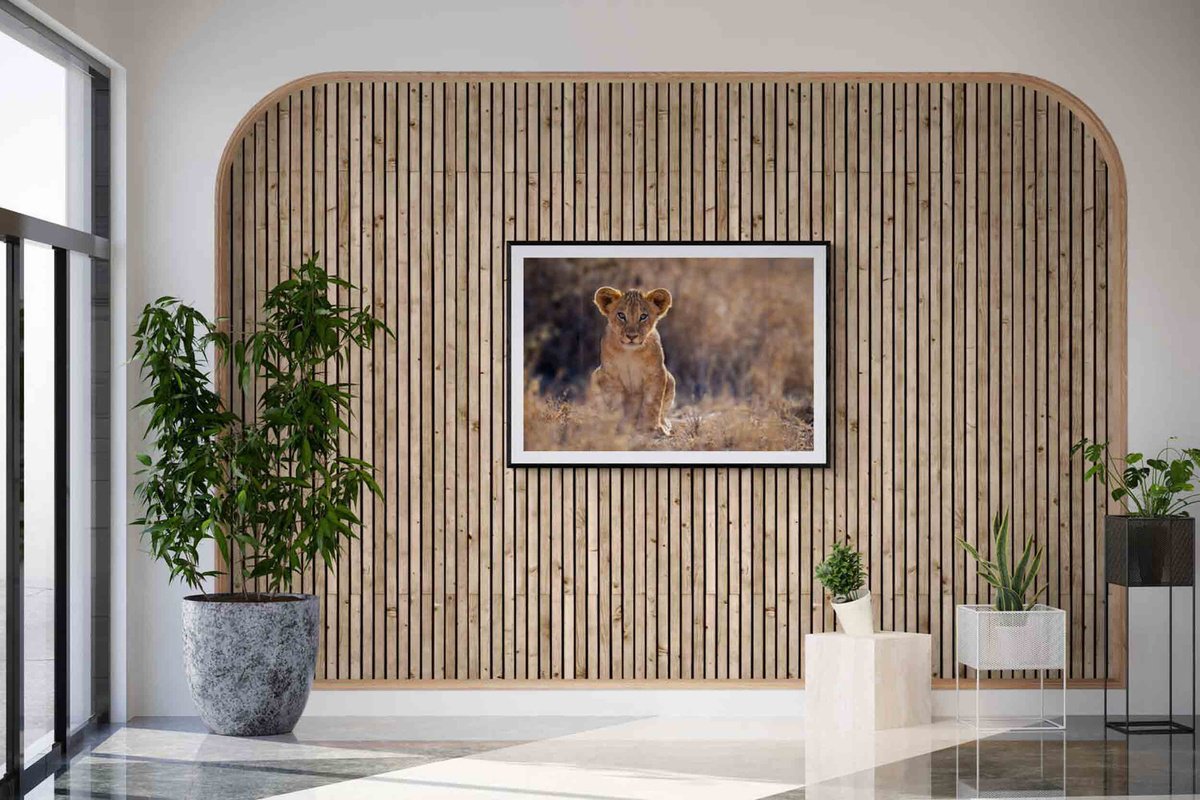 Photorealistic Animal Photograph By Nick Dale, 33 X 26", Mother