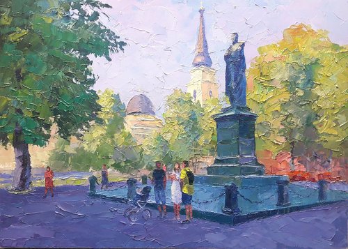 Odessa. Monument to Count Vorontsov by Boris Serdyuk