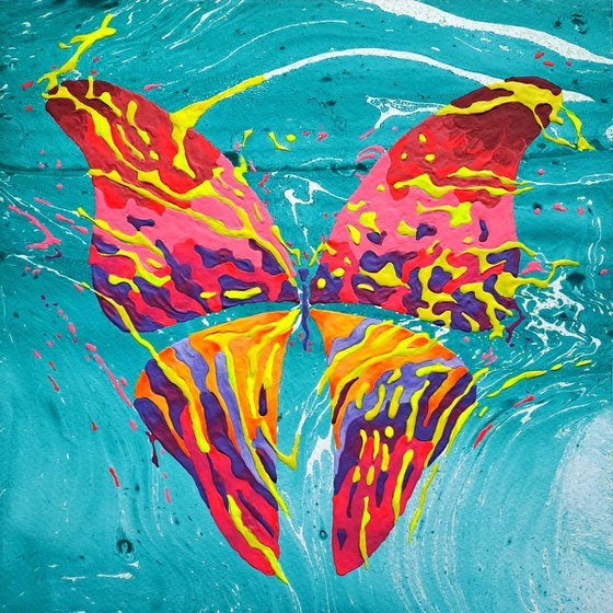 Butterfly «Wild Rose»