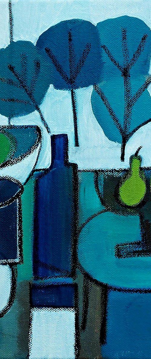 Four Apples by Jan Rippingham
