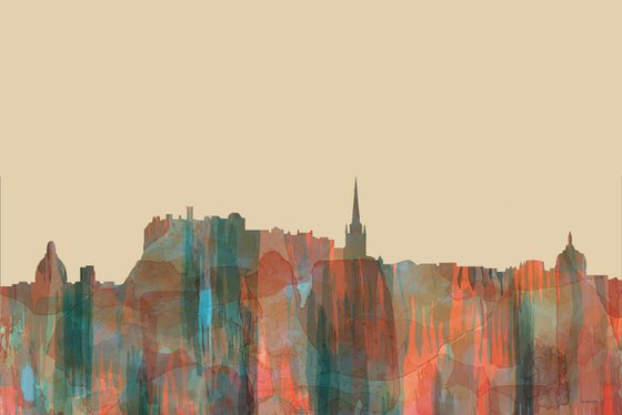 Edinburgh, Scotland, UK Skyline - Navaho