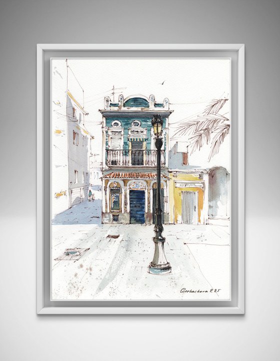 Valencia's Sunlit Pai(Diptych)