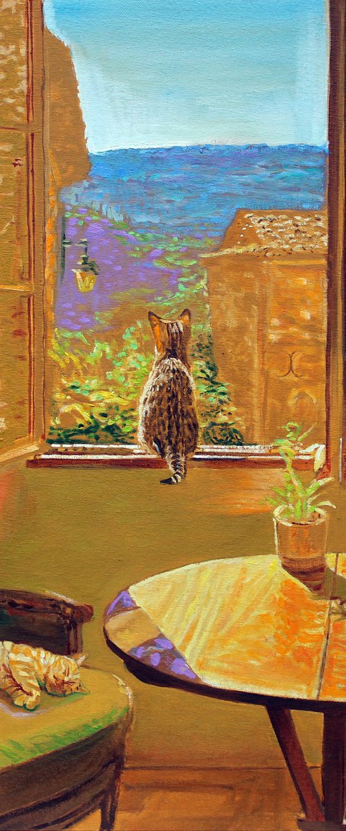 Kitty’s in Provence #2 by Timothy Adam Matthews