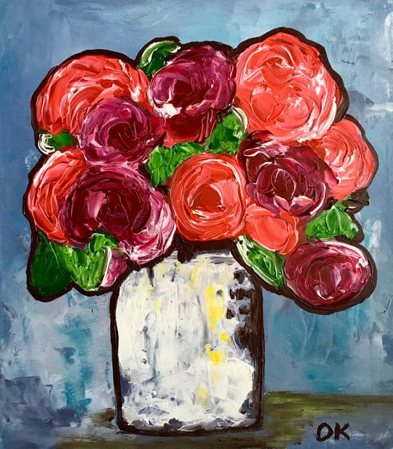 Red Bordo  Roses