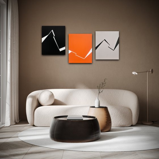 Triptych "Break Sequence"