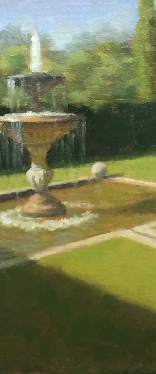 Villa Fountain by Michael Gillespie
