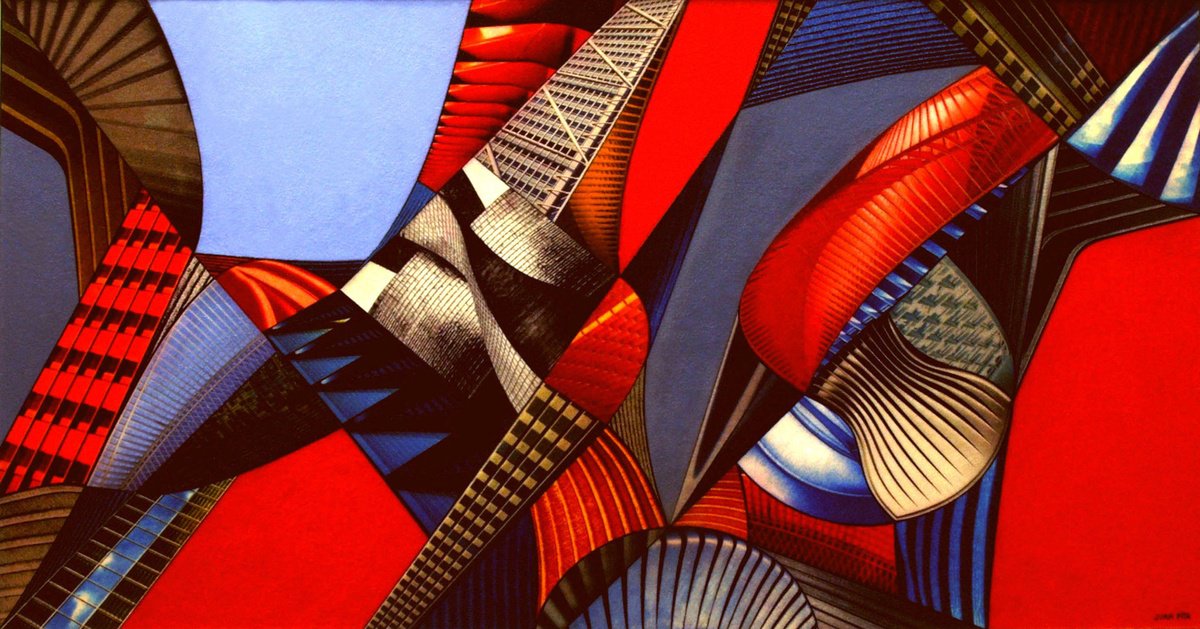  Cyberurban (L2) By Juan Pita, 36 X 19, Artwork For Sale On Artfinder
