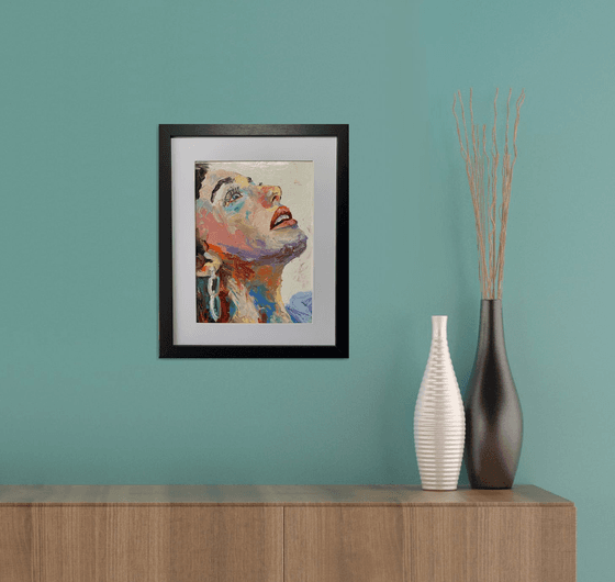 Abstract woman portrait.