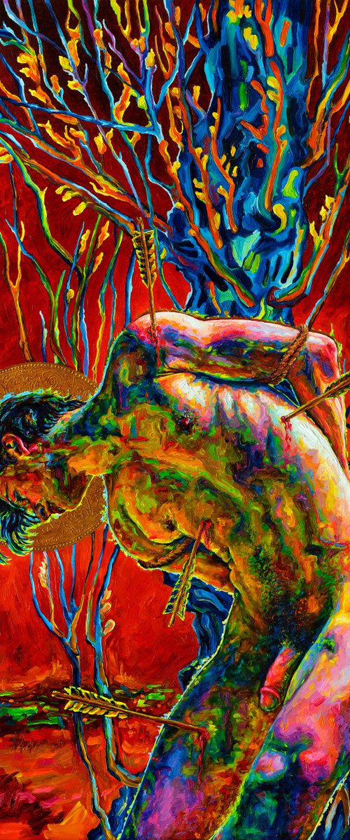 St. Sebastian by Oleksandr Balbyshev