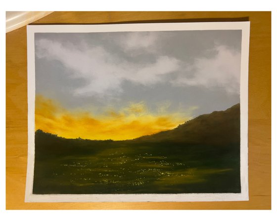 Goldener Talgrund