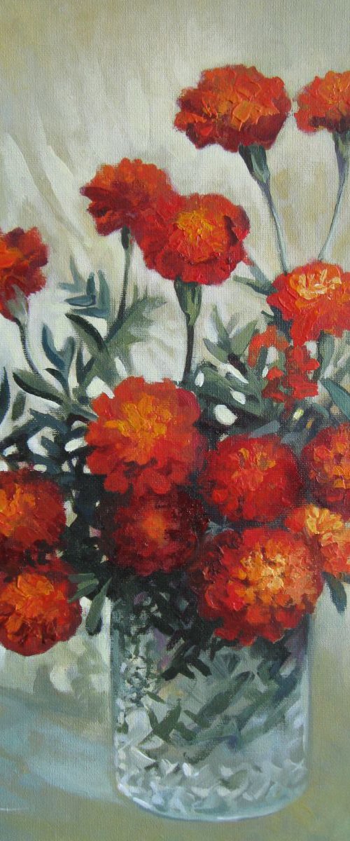 Marigolds by Elena Oleniuc