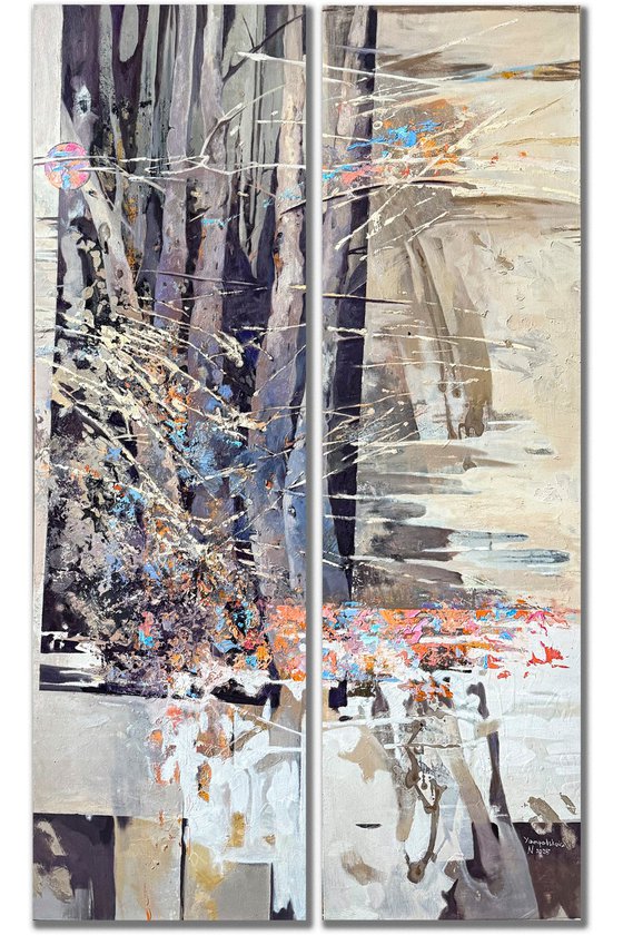 Frost. Diptych