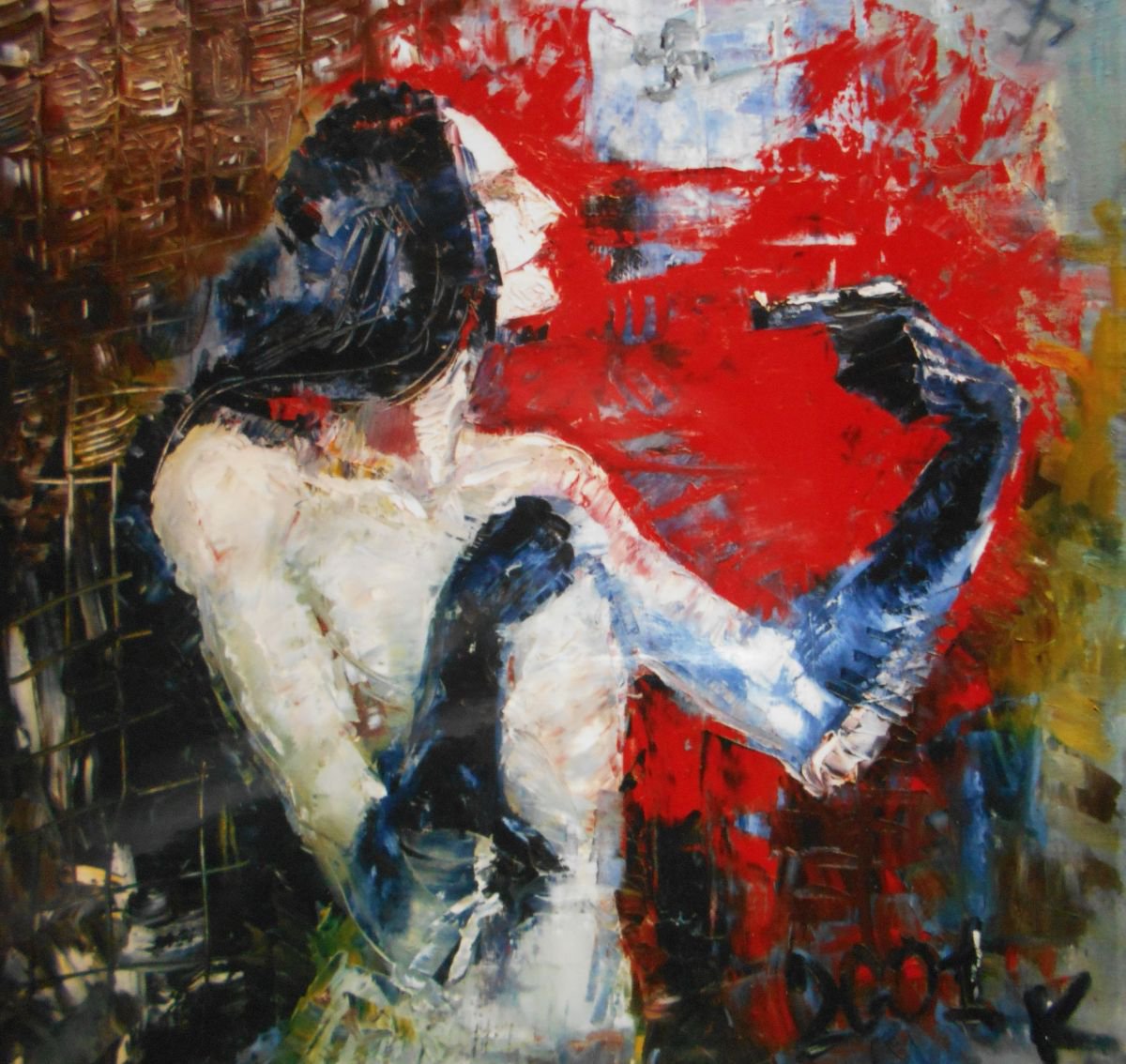 Mayhem By Fosco Culto, 20 X 20, Artwork For Sale On Artfinder