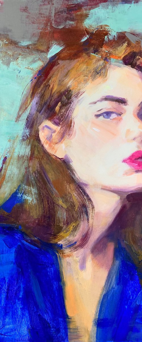 In Blue by Tetiana Shendryk