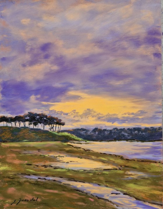 Twilight over the gulf